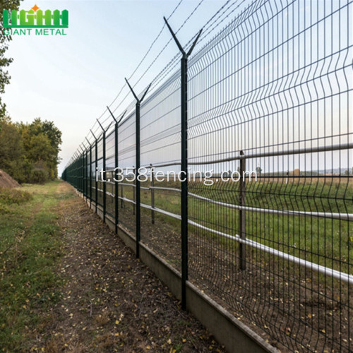 recinzione di sicurezza aeroportuale facilmente montata per protezione